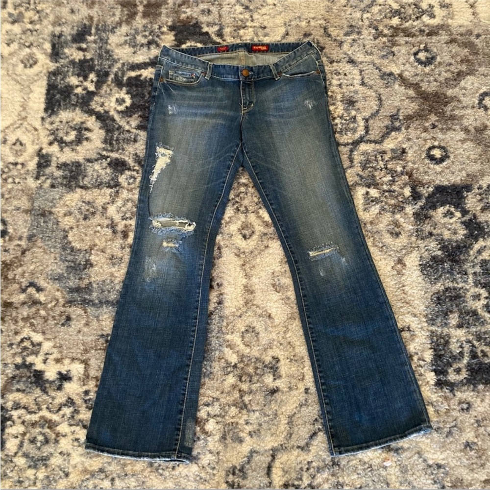 Express Jeans Size 12 Long Stella Boot Leg